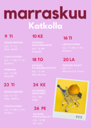 Marraskuun Kalenteri KATKO RY Marraskuun Kalenteri KATKO RY